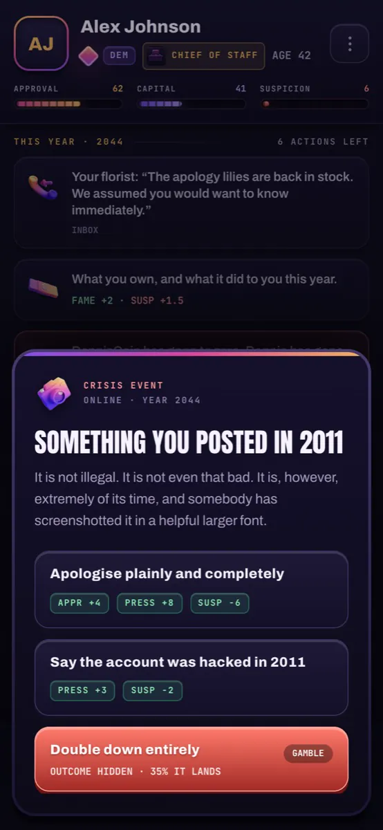 A scandal from 2011 comes back
